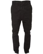 DRKSHDW by Rick Owens Easy Astaire Treated Trousers Black - Lyst