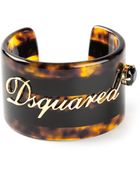 DSquared2 Logo Cuff - Lyst