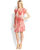 Elie Tahari Silk Dallas Dress - Lyst