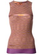 Missoni Crochet Knit Tank Top - Lyst