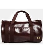 Fred Perry Classic Barrel Bag - Lyst