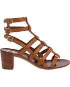 Tory Burch Reggie Gladiator Sandal Tan Leather - Lyst