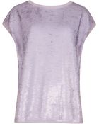 Ted Baker Seqeen Sequined Top - Lyst