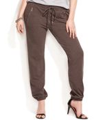 Michael Kors Michael Plus Size Soft Drawstring Pants - Lyst