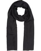 Saint Laurent Babycat Scarf - Lyst