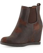 Donald J Pliner Dillon Wedge Ankle Boot - Lyst