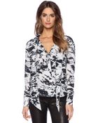 Rachel Zoe Linley Neck Tie Blouse - Lyst
