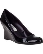 Vaneli For Jildor Ulanda Wedge Pump Black Patent - Lyst