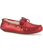 Ugg Ladies Dakota Suede Moccasin Slippers - Lyst