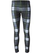 McQ by Alexander McQueen Plaid Leggings - Lyst