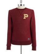 Original Penguin Varsity Sweatshirt - Lyst