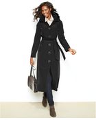 London Fog Belted Trench Coat - Lyst