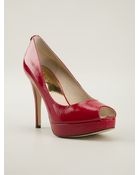 MICHAEL Michael Kors York Platform Pumps - Lyst