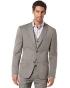 Perry Ellis Slim Fit Textured Blazer - Lyst