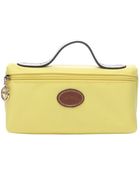 Longchamp Lemon Nylon Cosmetic Zip Pouch - Lyst