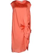 Lanvin Knee-Length Dress - Lyst
