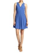 Rebecca Taylor Cutout-Detail Flare Dress - Lyst