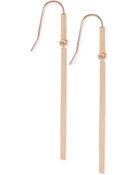 French Connection Bar Ball Drop Earrings - Lyst