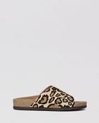 Sam Edelman Flat Sandals Adora Leopard Print - Lyst