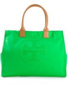 Tory Burch Logo Tote - Lyst