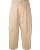 Muveil Cropped Trousers - Lyst
