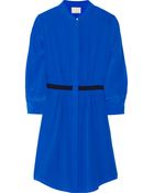 Band of Outsiders Washed Silk-Crepe Dress - Lyst