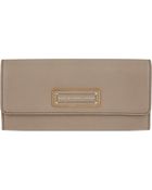Marc By Marc Jacobs Long Trifold Purse - Lyst