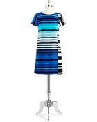 Ivanka Trump Short Sleeved Dress - Lyst