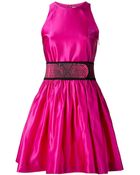 Christopher Kane Short Pleated Dress - Lyst