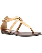 Steve Madden Kween Leather Sandals - Lyst