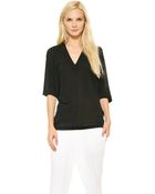 Helmut Lang Big Tunic - Black - Lyst