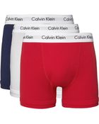 Calvin Klein Three-Pack Stretch-Cotton Boxer Briefs - Lyst