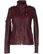 Gianfranco Ferré Leather Outerwear - Lyst