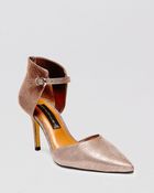 Steven By Steve Madden Pointed Toe D'Orsay Pumps - Nadene High Heel - Lyst