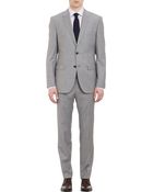 Hugo Boss Worsted Twobutton Suit - Lyst