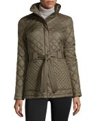 Marc New York By Andrew Marc Fiona Quilted Belted Jacket - Lyst