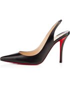 Christian Louboutin Apostrophy Sling - Lyst
