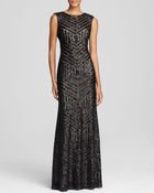 Vera Wang Sleeveless Sequin Embellished Gown - Bloomingdale'S Exclusive - Lyst