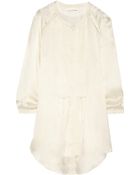 Etoile Isabel Marant Virgil Pleated Silk Mini Dress - Lyst