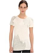 Marc By Marc Jacobs Carmen Flame Jersey Top - Lyst