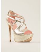 Studio Pollini Strappy Sandal - Lyst