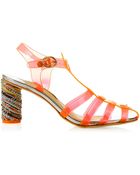 Sophia Webster Rosa Jelly Block-heel Sandals - Lyst