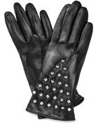 Milly Studded Gloves - Lyst
