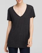 Joie Tee Naeva Heather Jersey Slub - Lyst