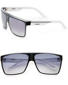 Carrera 63Mm Rectangular Aviator Sunglasses - Lyst