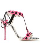 Sophia Webster Disc Tbar Sandals - Lyst