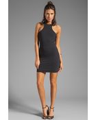 Donna Mizani Ultra Soft Cut Out Dress in Black - Lyst
