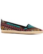 Nicholas Kirkwood Embroidered Espadrille Slippers - Lyst