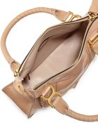 Chloé Marcie Python Shoulder Bag - Lyst