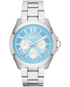 Fossil Womens Cecile Stainless Steel Bracelet Watch 40mm - Lyst
